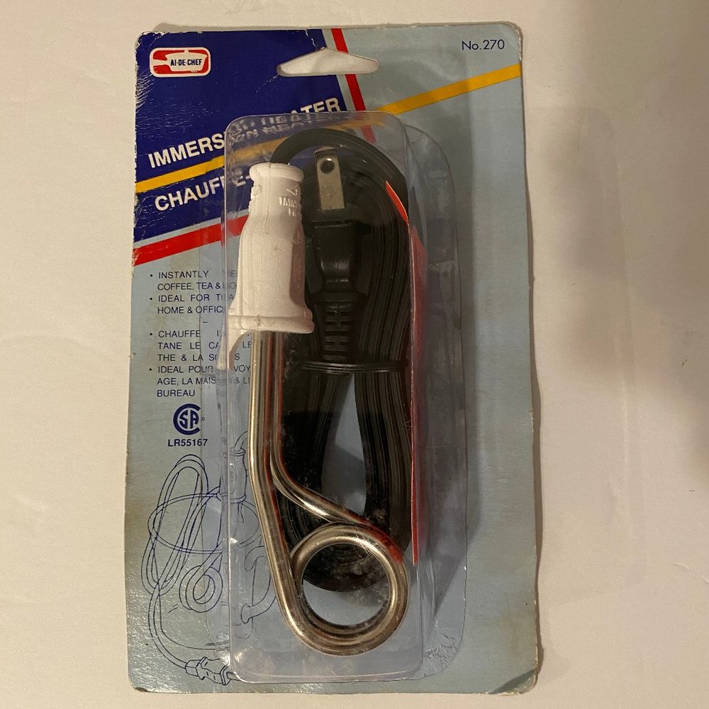 Immersion Heater For Coffee, Tea, Soups no. 270